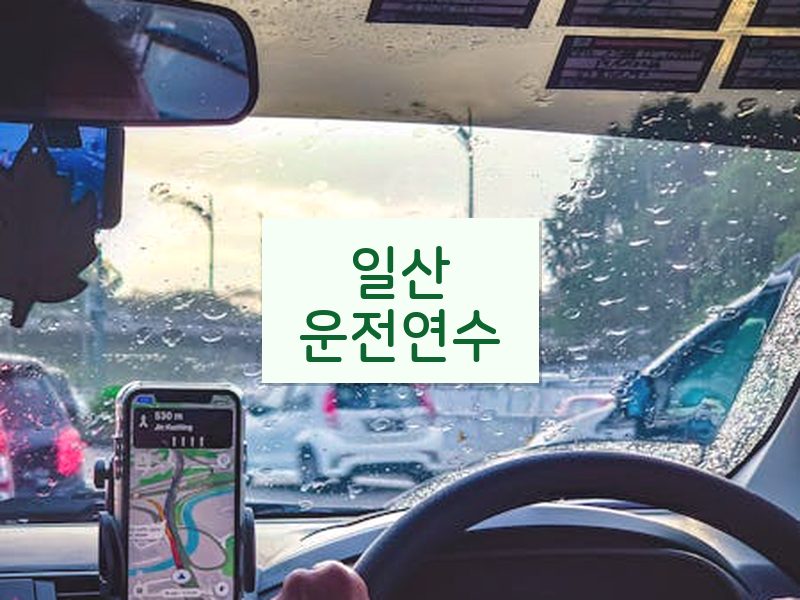 일산운전연수 후기
